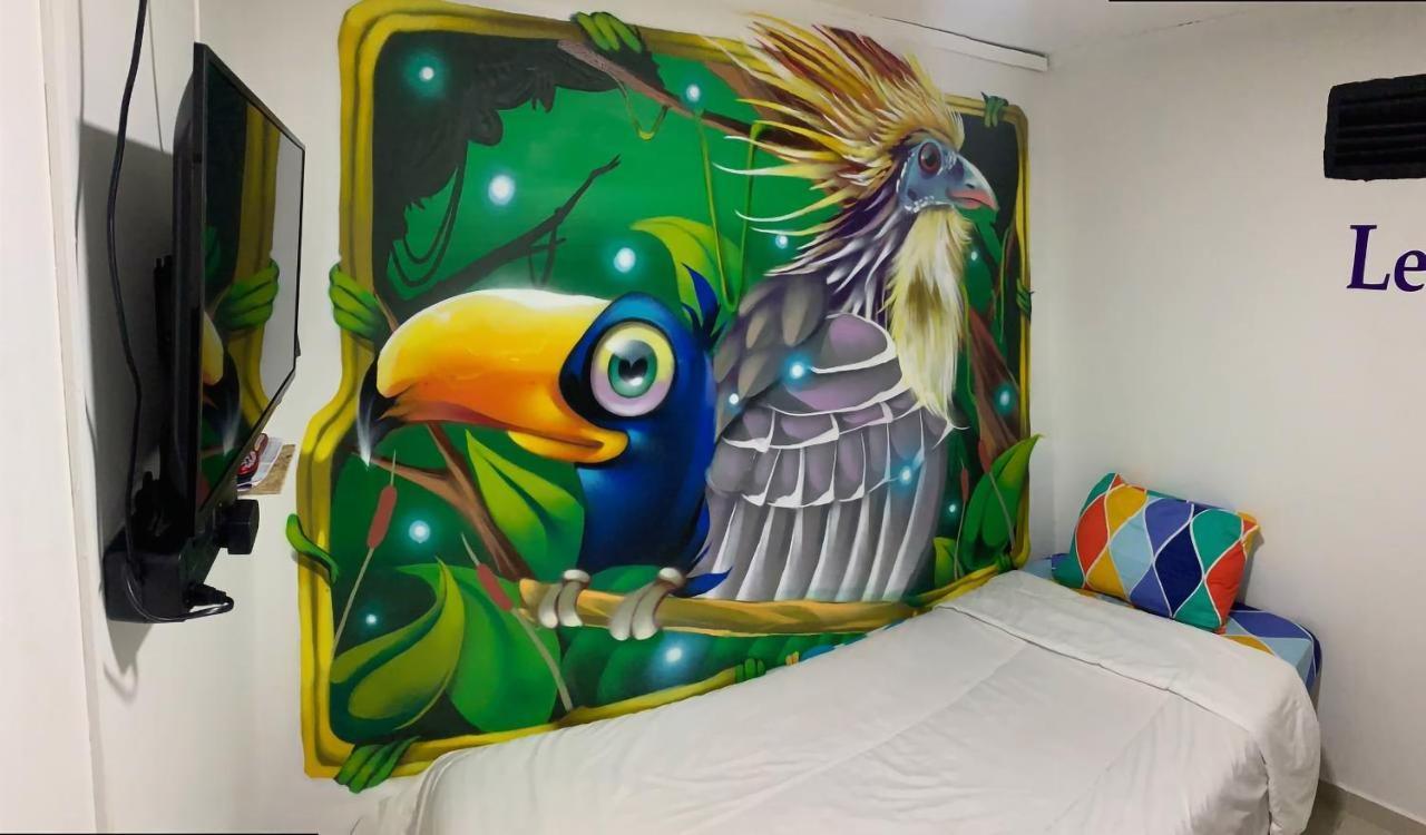 The Mural Hostel ボゴタ エクステリア 写真